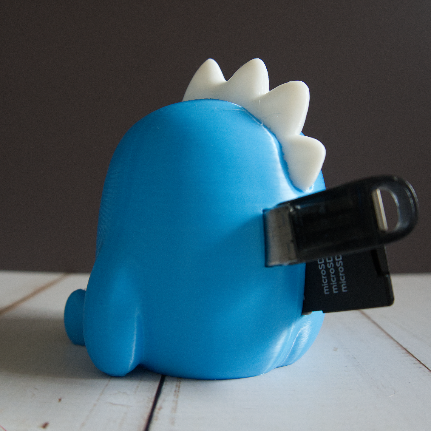 Blue Monster Cable Holder & USB/SD Card Storage