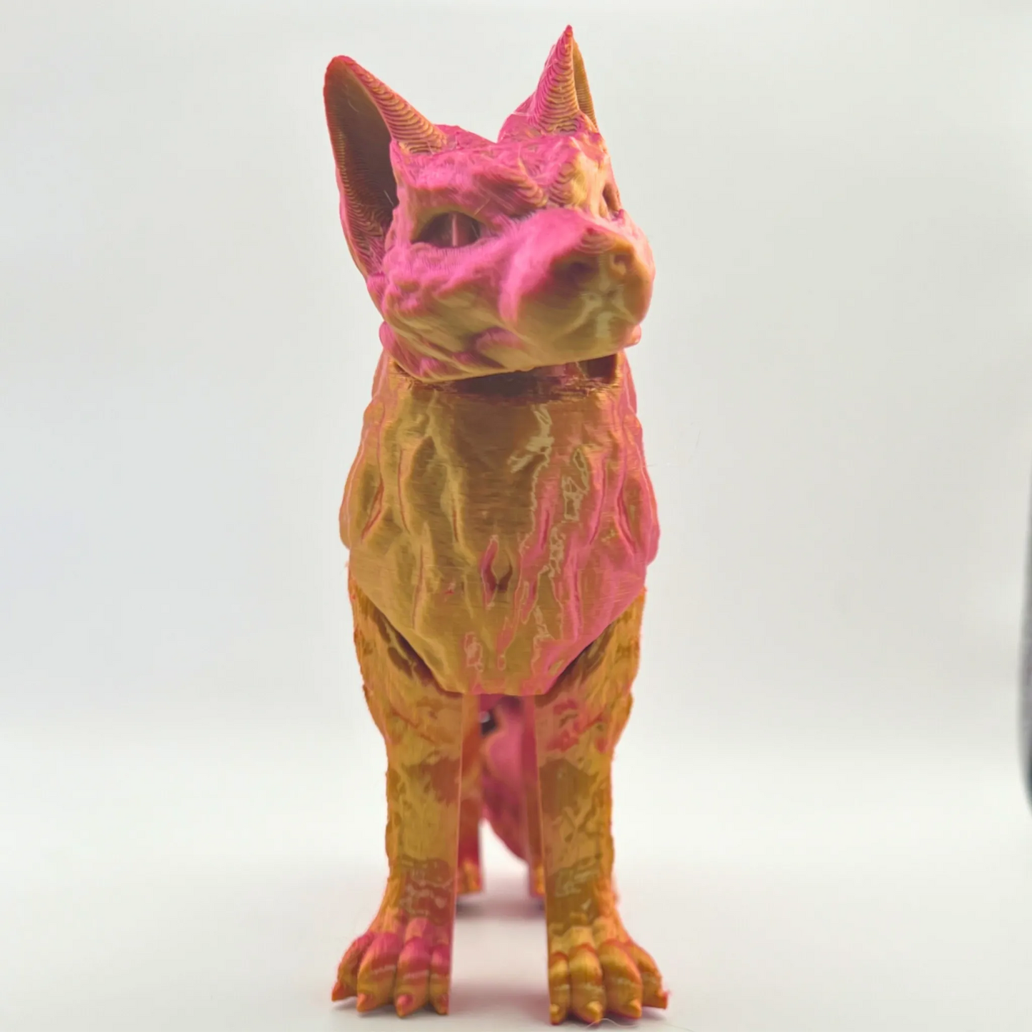 Wolf Fidget Toy | Articulated Wolf - CraftyLabz