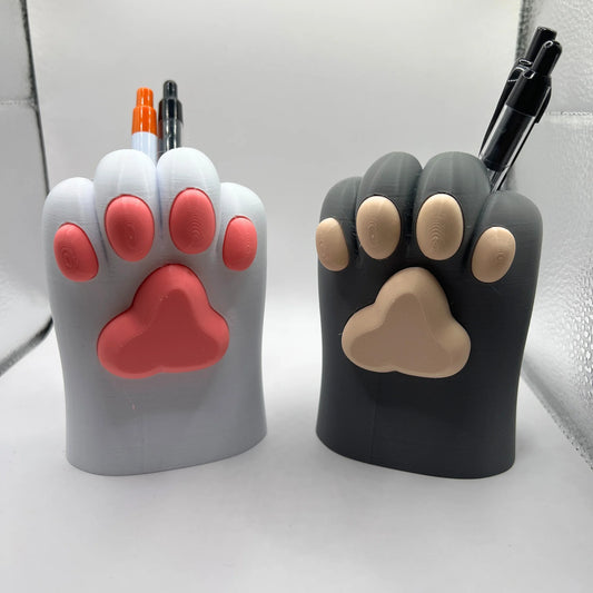 Cat Paw Pen Holder Desk Organizer – Cute Gift for Cat Lovers - CraftyLabz