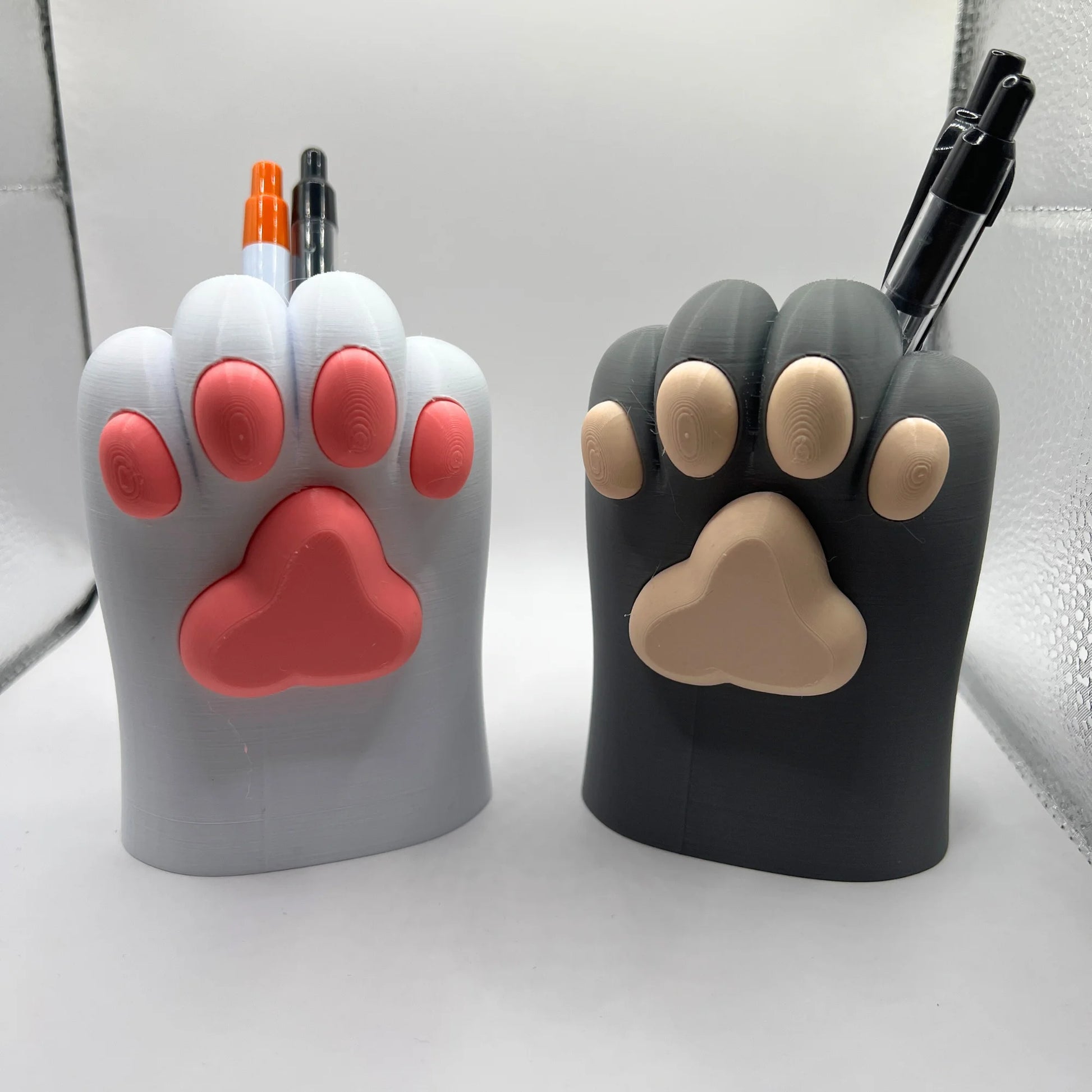 Cat Paw Pen Holder Desk Organizer – Cute Gift for Cat Lovers - CraftyLabz