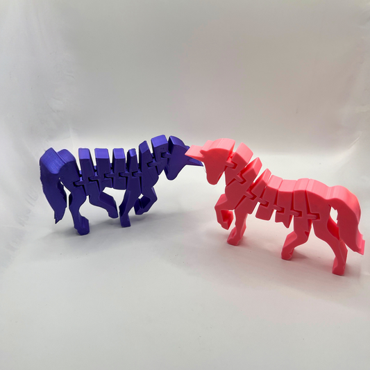 Flexi Unicorn Fidget Toy – Cute Desk Toy & Stress Relief Gift Idea - CraftyLabz