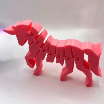 Flexi Unicorn Fidget Toy – Cute Desk Toy & Stress Relief Gift Idea - CraftyLabz