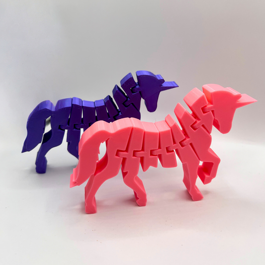 Flexi Unicorn Fidget Toy – Cute Desk Toy & Stress Relief Gift Idea - CraftyLabz