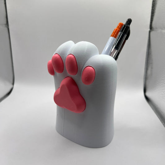 Cat Paw Pen Holder Desk Organizer – Cute Gift for Cat Lovers - CraftyLabz