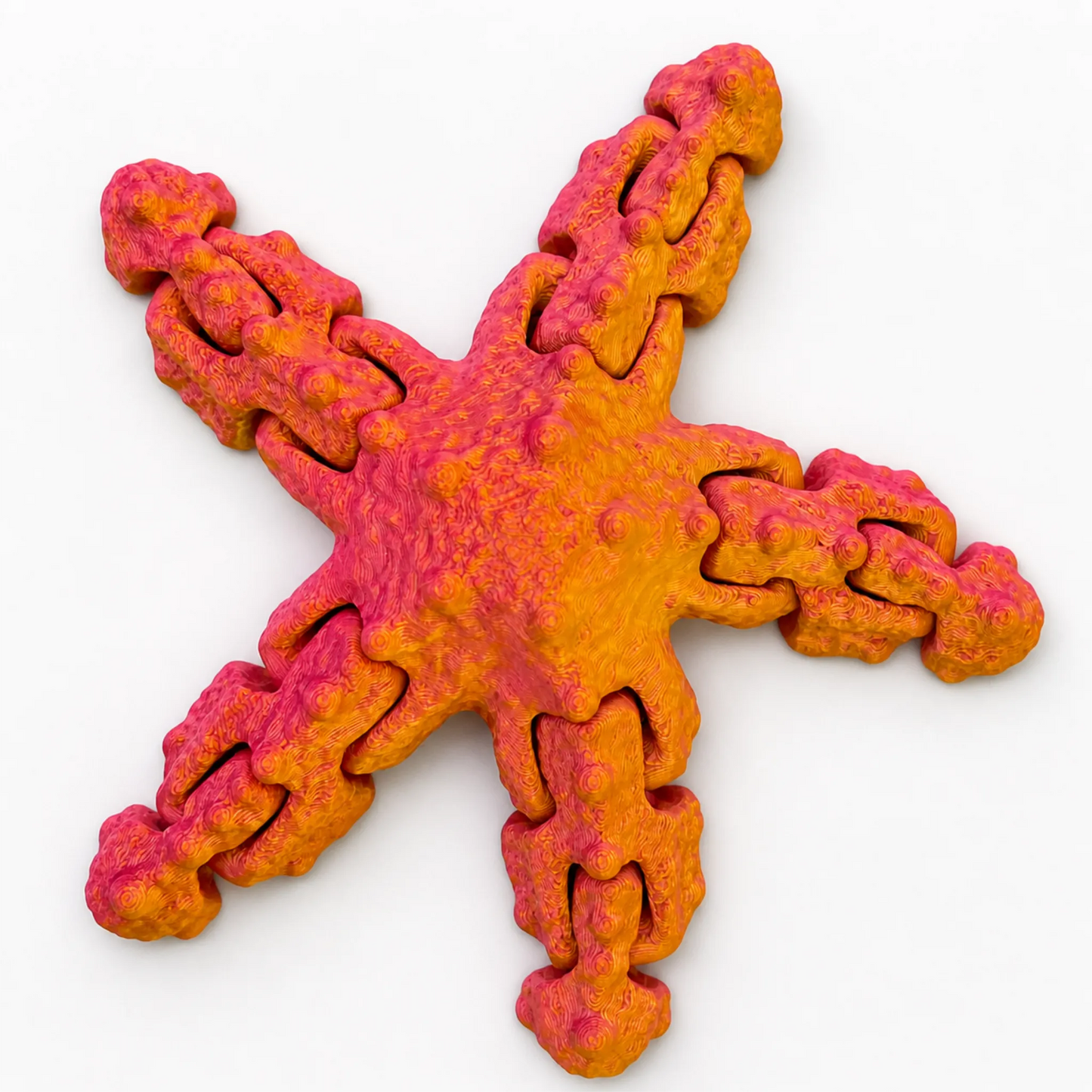 Articulated Fidget Starfish | Flexi Sensory Toy UK - CraftyLabz