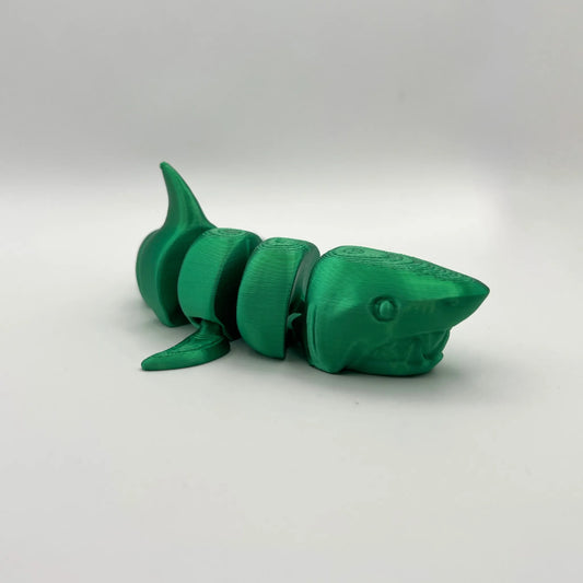 Baby Shark Fidget Toy | Flexi Articulated Sensory Toy - CraftyLabz