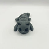 Articulated Baby Fidget Cat – Pocket-Sized Kitty Desk Toy & Keychain - CraftyLabz