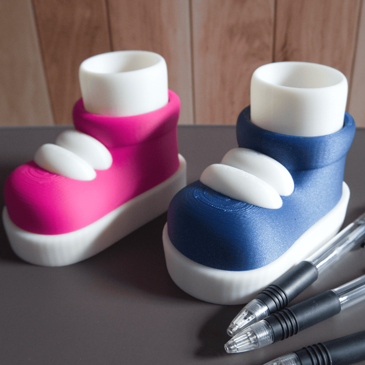 Shoe Pencil Holder | Colourful Desk Tidy Gift - CraftyLabz