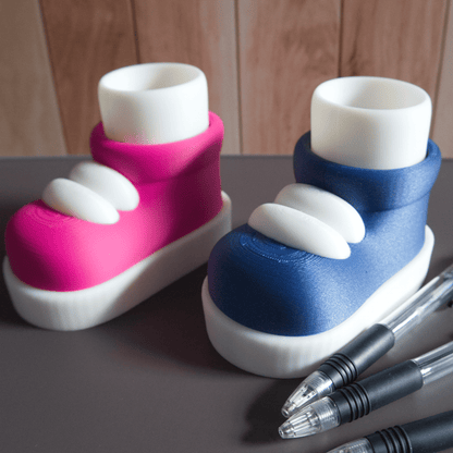 Shoe Pencil Holder | Colourful Desk Tidy Gift - CraftyLabz