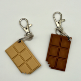 Bitten Chocolate Bar Keychain | Eco Novelty Accessory - CraftyLabz