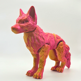 Wolf Fidget Toy | Articulated Wolf - CraftyLabz