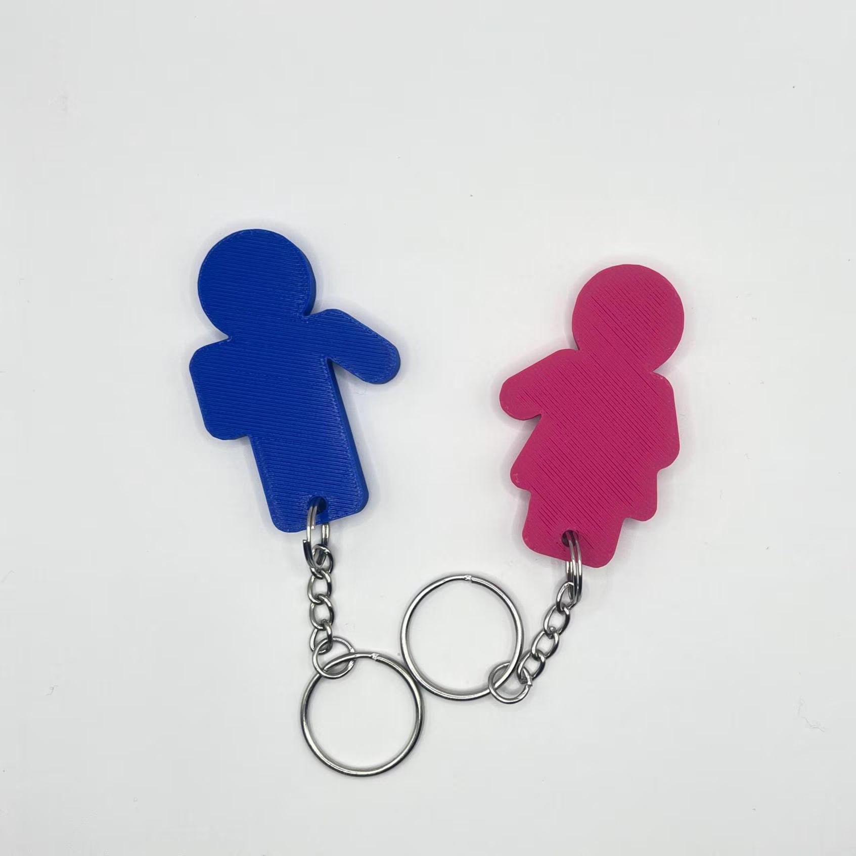 New Home Gift Key Holder for Wall - Personalized Housewarming Couple Keyring Set - CraftyLabz