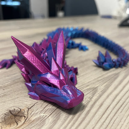 Articulated Dragon Fidget Toy 2FT | Sensory Desk Toy - CraftyLabz