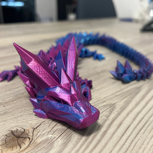 Articulated Dragon Fidget Toy 2FT | Sensory Desk Toy - CraftyLabz