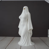 Ghost Lady Figurine | Spooky Home Decor Collectible