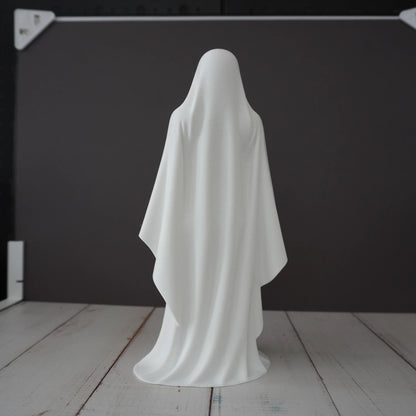 Ghost Lady Figurine | Spooky Home Decor Collectible