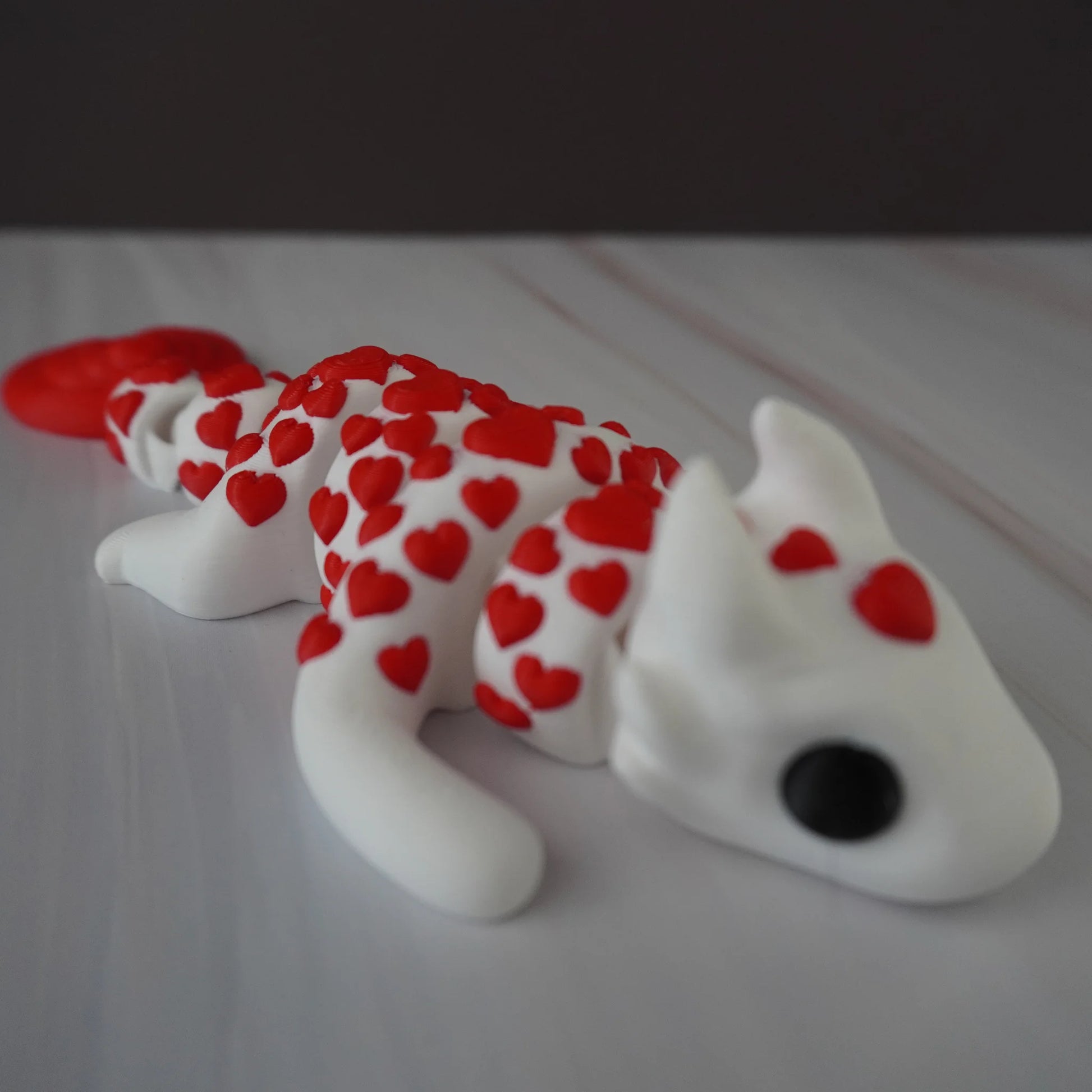 Love Dragon Fidget Toy | Articulated Flexi Dragon - CraftyLabz