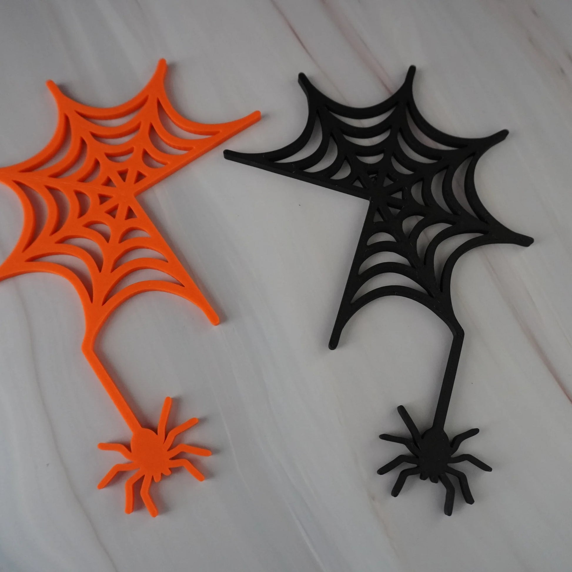 Spider Web Door Frame Sitter | Halloween Home Décor - CraftyLabz