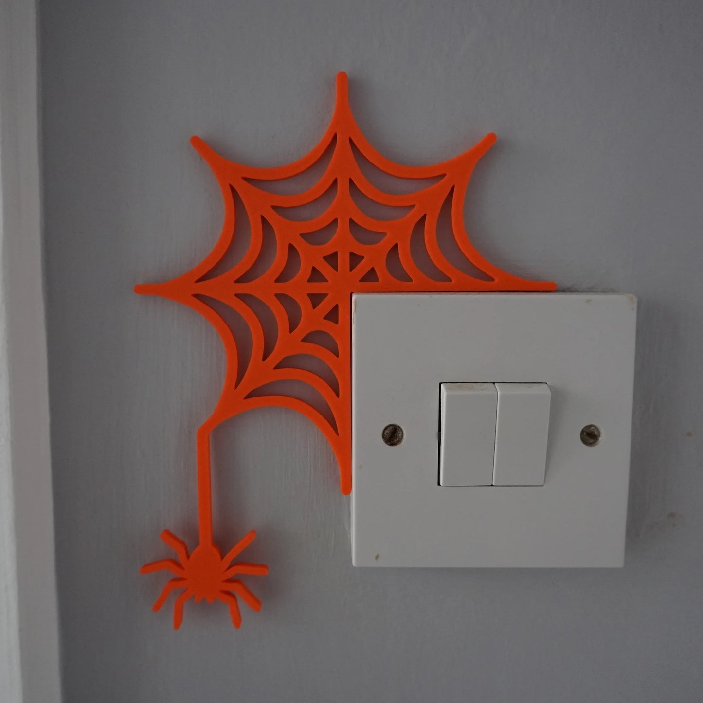 Spider Web Door Frame Sitter | Halloween Home Décor - CraftyLabz