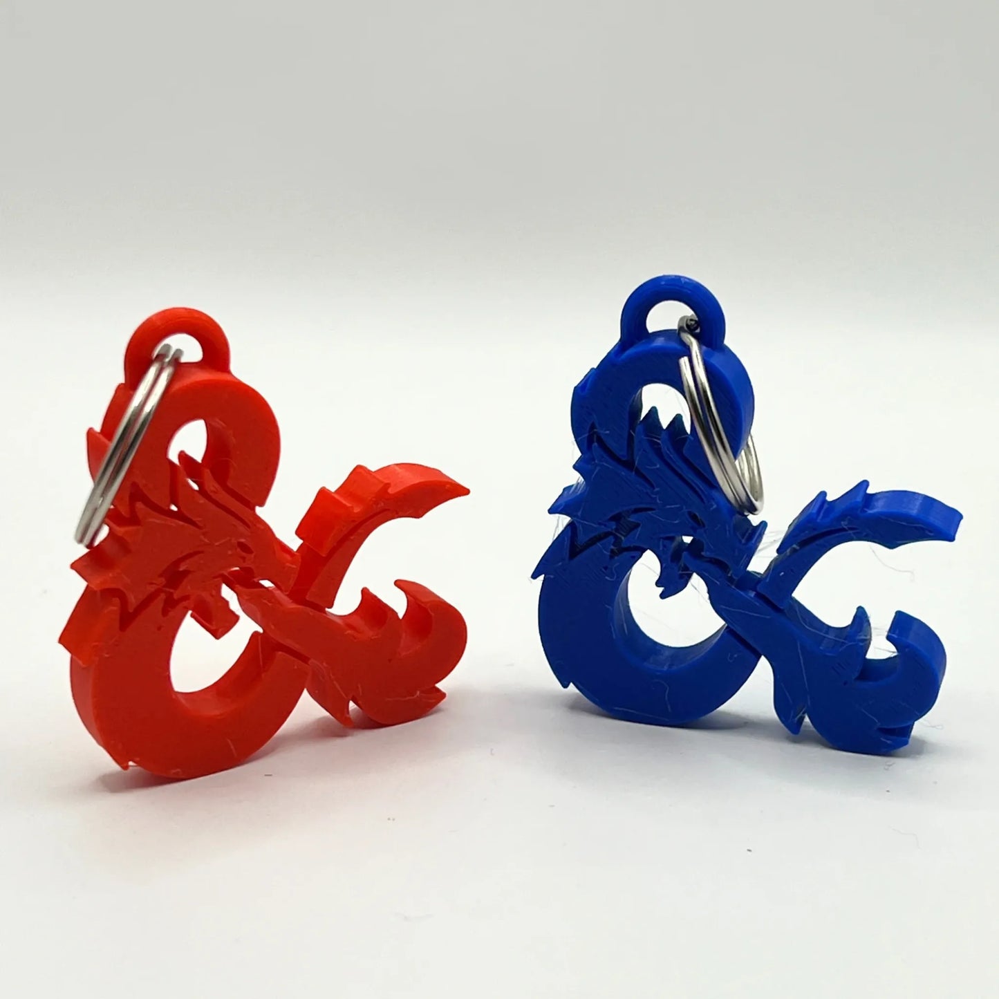 D&D Logo Keyring | Dungeons & Dragons Fan Gift - CraftyLabz