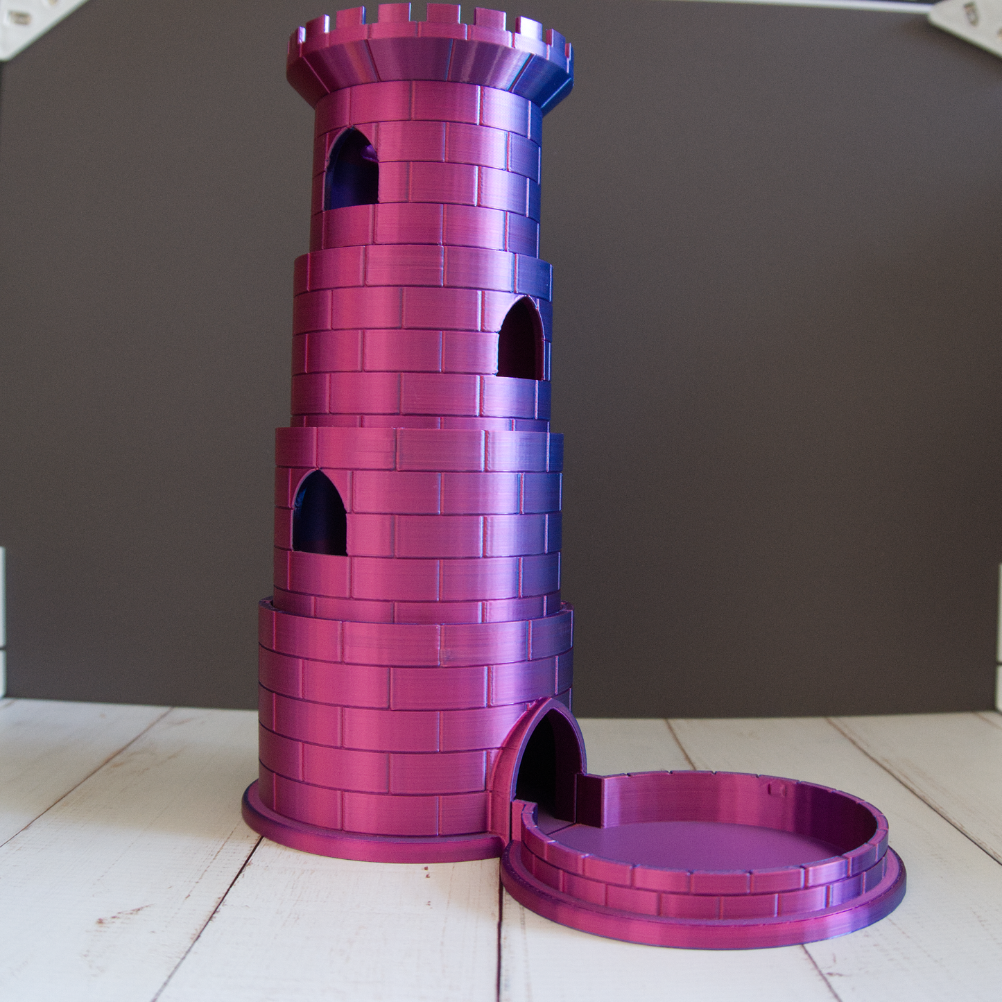 Castle Turret Collapsible Dice Tower