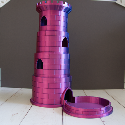 Castle Turret Collapsible Dice Tower