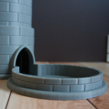 Castle Turret Collapsible Dice Tower