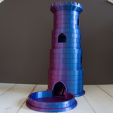 Castle Turret Collapsible Dice Tower