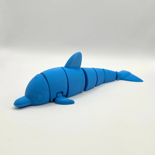 Articulated Dolphin Fidget Toy | Flexi Sensory Eco Toy - CraftyLabz