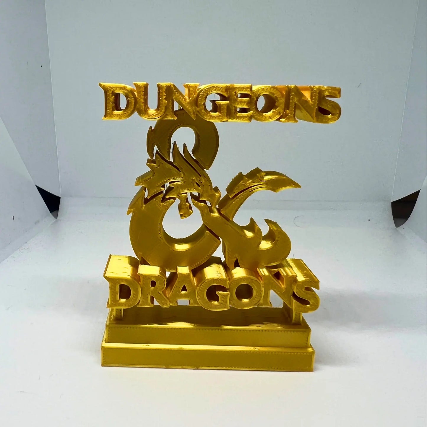 Dungeons & Dragons Logo Decor – Gamer Gift & Desk Display - CraftyLabz