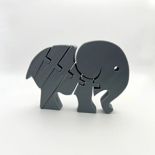 Articulated Fidget Flexi Elephant