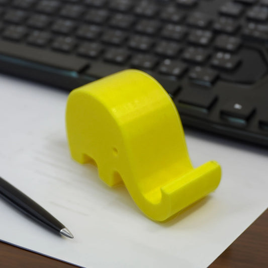 Baby Elephant Phone Stand | Cute Eco Desk Accessory - CraftyLabz