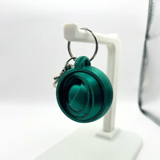 Gyroscopic Fidget Keychain – Stress Relief Desk Toy & Gift Idea - CraftyLabz