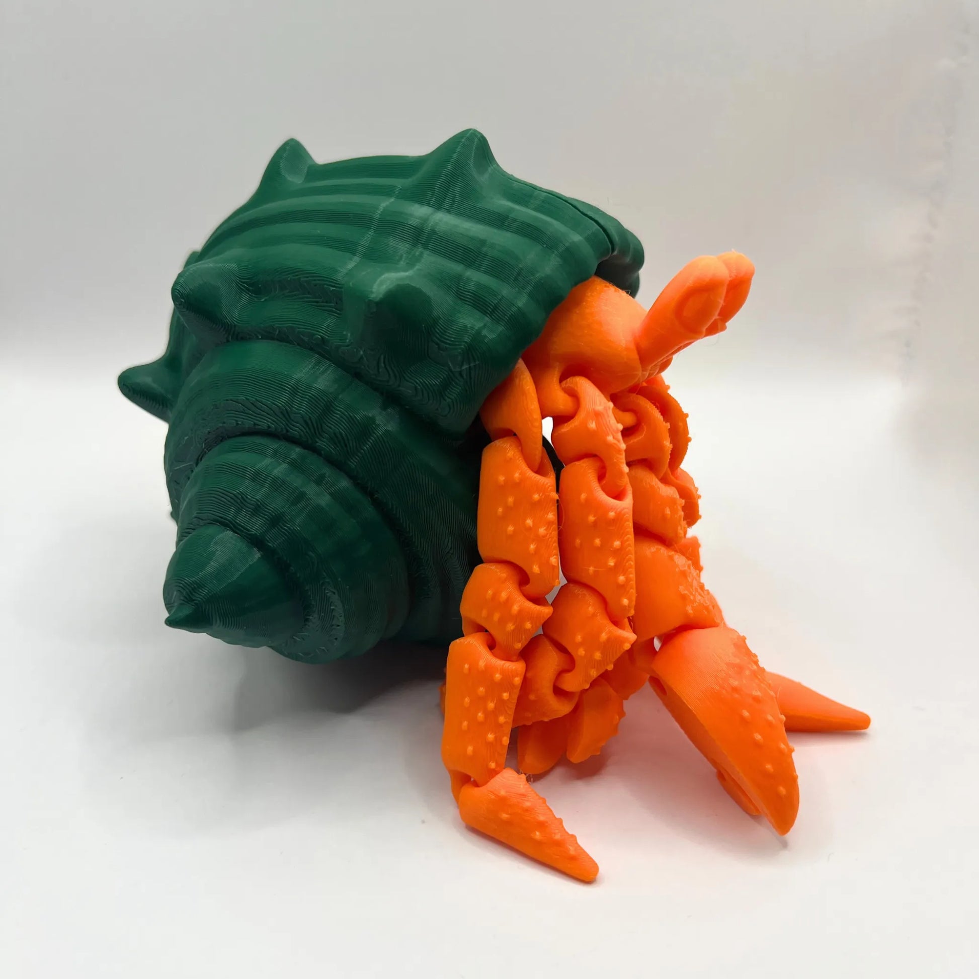 Articulated Hermit Crab Fidget Toy | UK Handmade Sealife - CraftyLabz