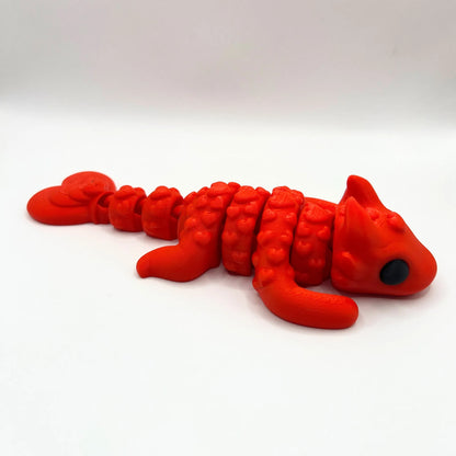 Love Dragon Fidget Toy | Articulated Flexi Dragon - CraftyLabz