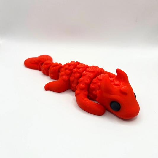 Love Dragon Fidget Toy | Articulated Flexi Dragon - CraftyLabz