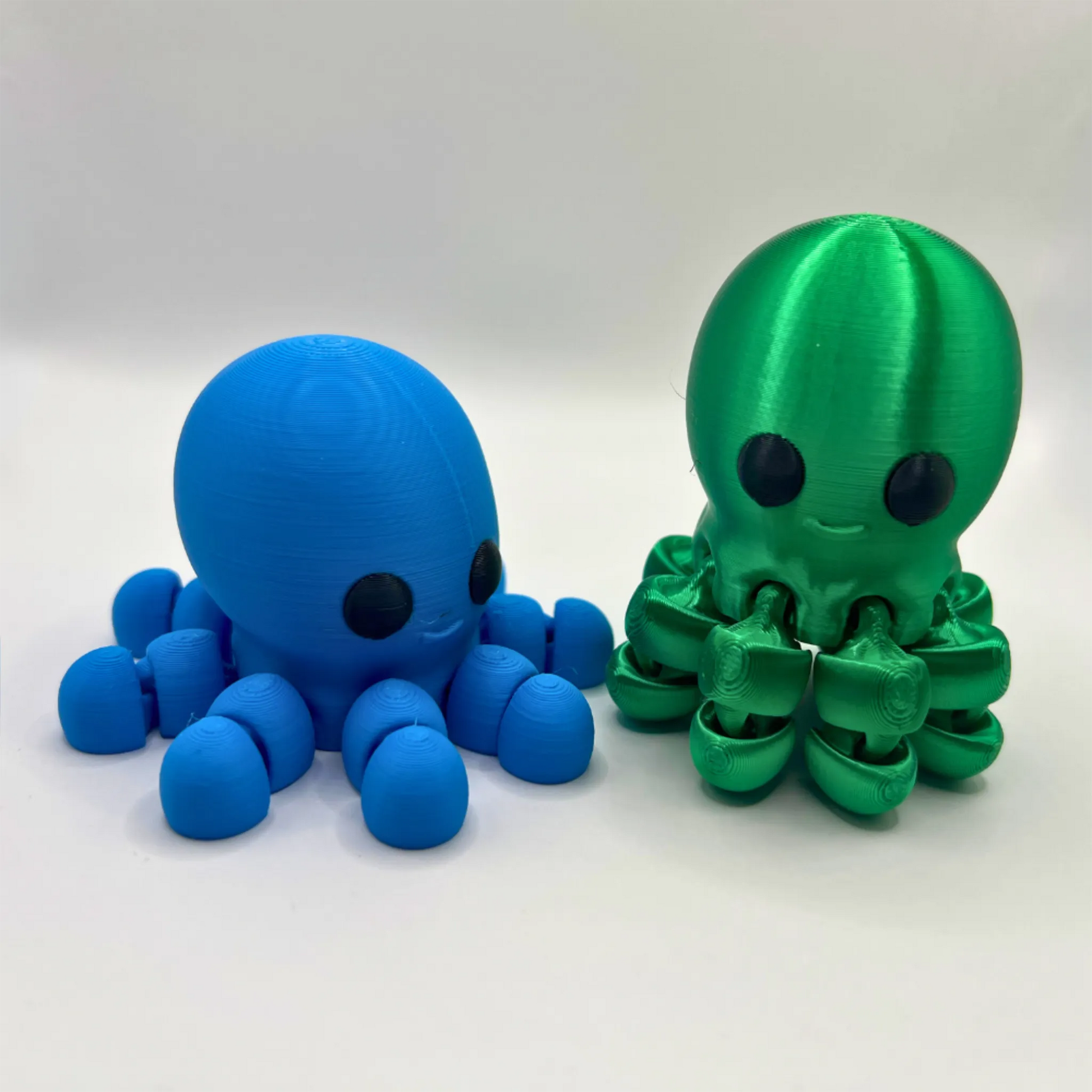 Articulated Fidget Baby Octopus | Eco Sensory Desk Toy - CraftyLabz