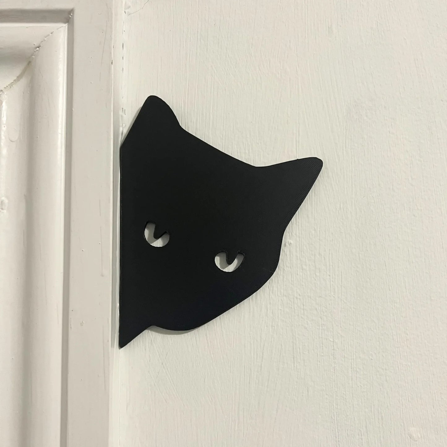 Cat Silhouette Frame Sitter | Eco Home Décor Gift - CraftyLabz