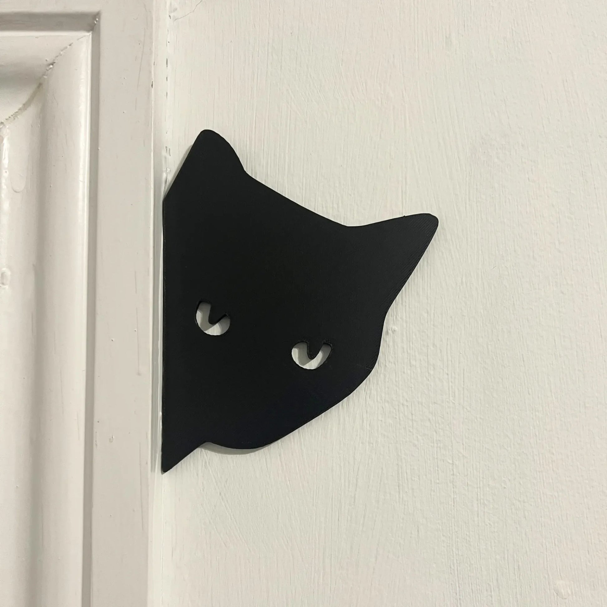 Cat Silhouette Frame Sitter | Eco Home Décor Gift - CraftyLabz