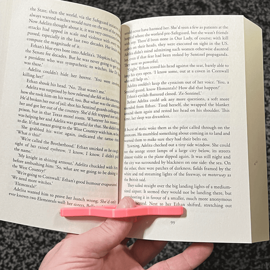 Reading Aid Page Holder | Eco Thumb Book Tool
