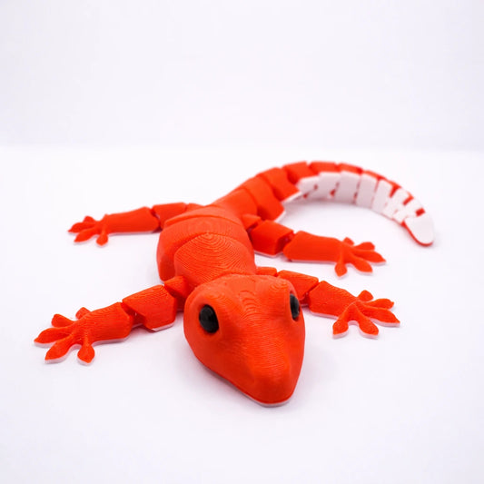 Articulated Gecko Fidget Toy – Desk Toy & Unique Gift Idea - CraftyLabz