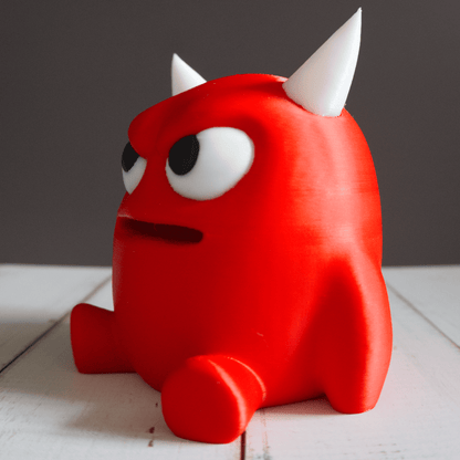 Red Monster Cable Holder & USB SD Card Organiser