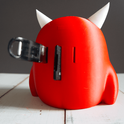 Red Monster Cable Holder & USB SD Card Organiser