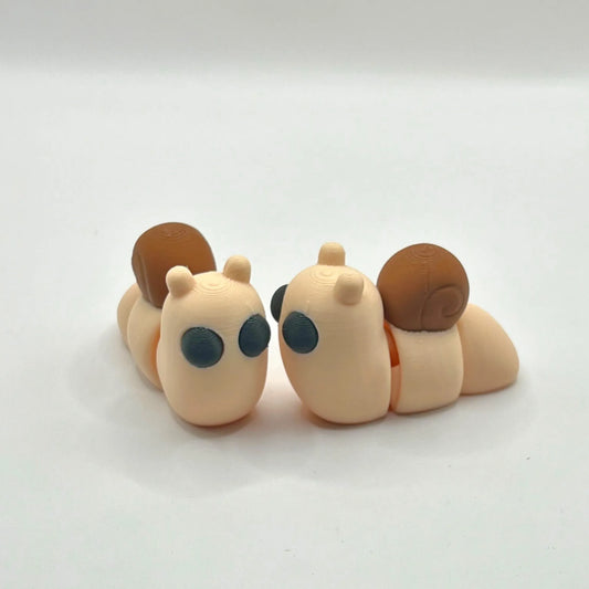 Articulated Snail Fidget Toy | Eco Sensory Desk Toy - CraftyLabz