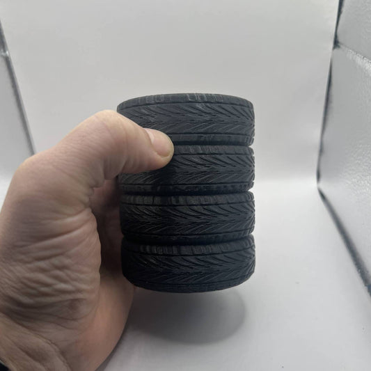Tyre Stack Desk Organiser | Car Lover Pen Holder - CraftyLabz
