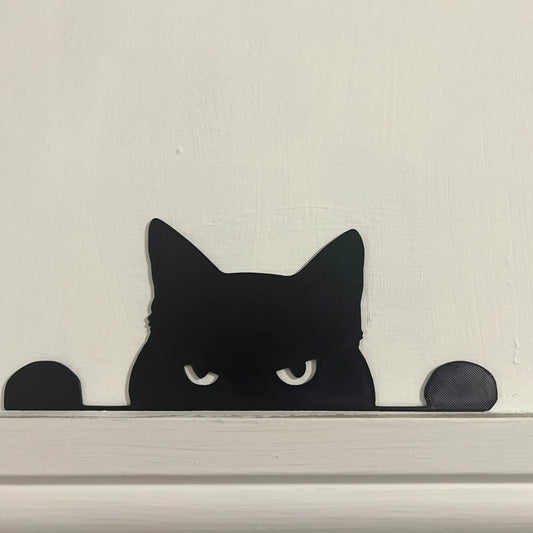 Cat Silhouette Frame Sitter | Eco Home Décor Gift - CraftyLabz