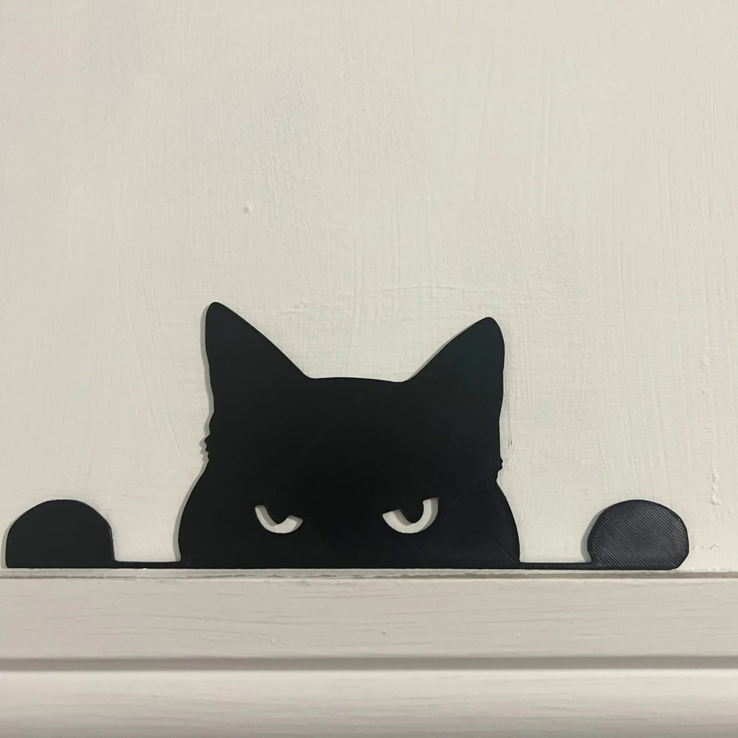 Cat Silhouette Frame Sitter | Eco Home Décor Gift - CraftyLabz