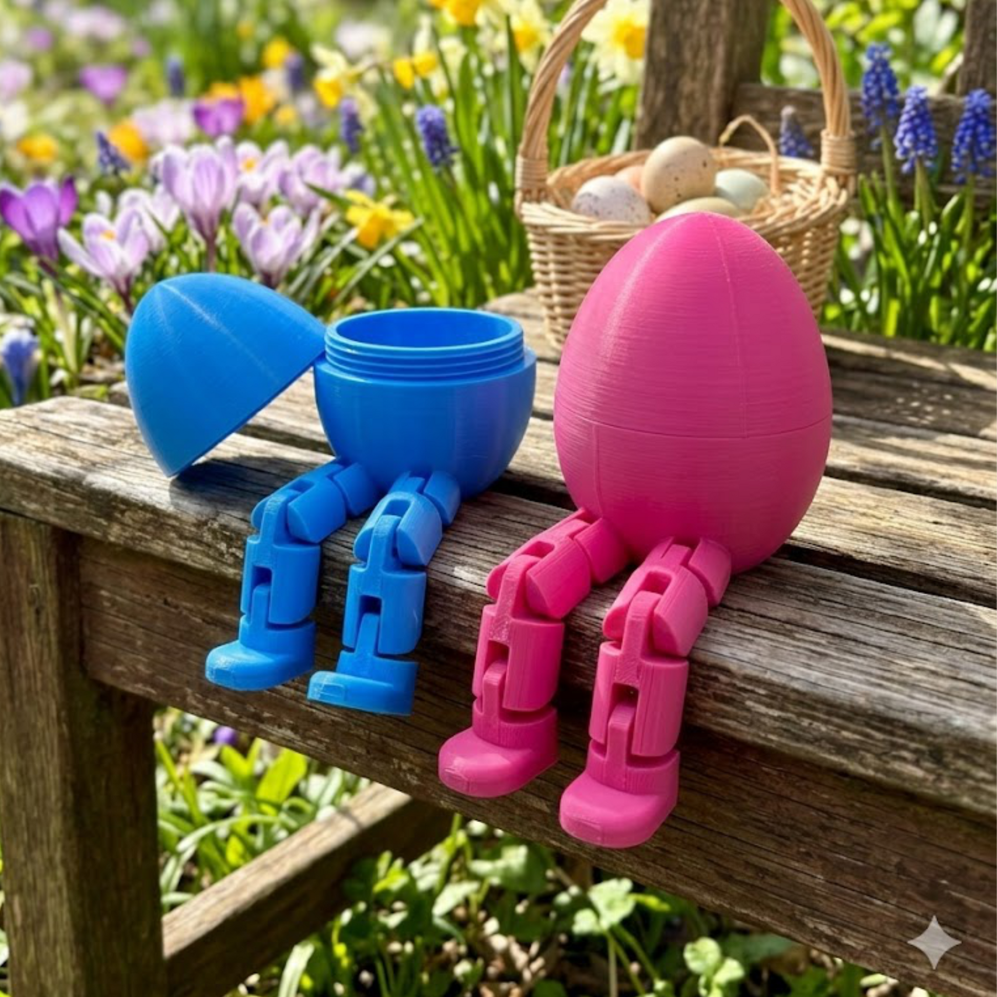 Fleggy Flexi Egg Buddy – Easter Gift, Desk Toy & Hidden Storage Container - CraftyLabz