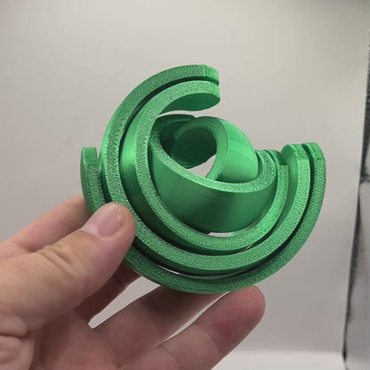 Arc Gimbal Fidget Toy | 5-Axis Spinner Desk Toy