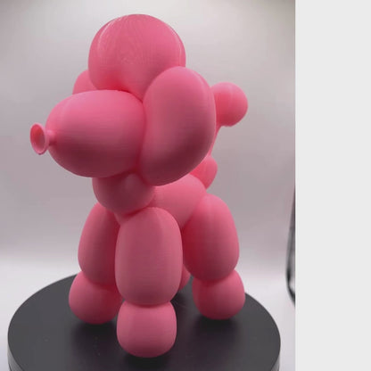 Balloon Dog Poodle Figure | Colourful Home Decor Gift